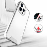 Hybrid Crystal case for iPhone 16 Pro 6,3 transparent big hole - Image 8