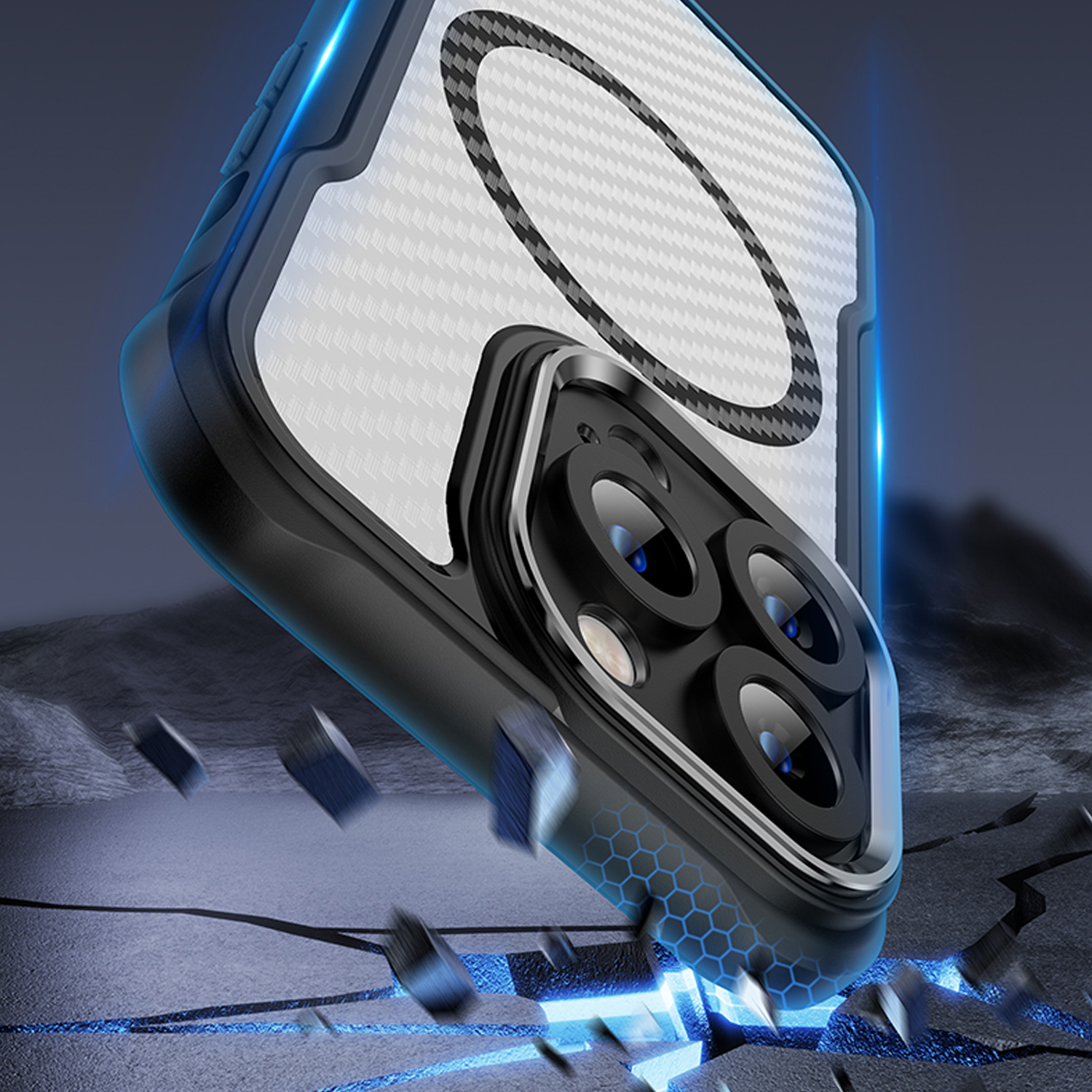 440538_oryg Defender Carbon Mag case for iPhone 16 Pro Max 6,9 black - Image 6
