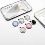 Set of lens glasses for iPhone 16 Pro 6,3 / iPhone 16 Pro Max 6,9 silver (3pcs) - Image 3