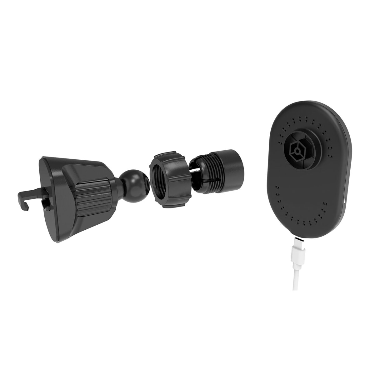 Forever MS magnetic car holder for air vent US-K-MS with wireless charger - Image 5
