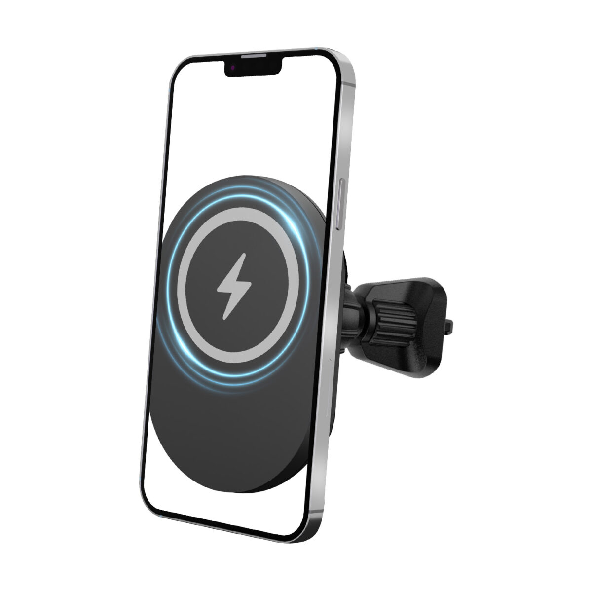 Forever MS magnetic car holder for air vent US-K-MS with wireless charger - Image 1