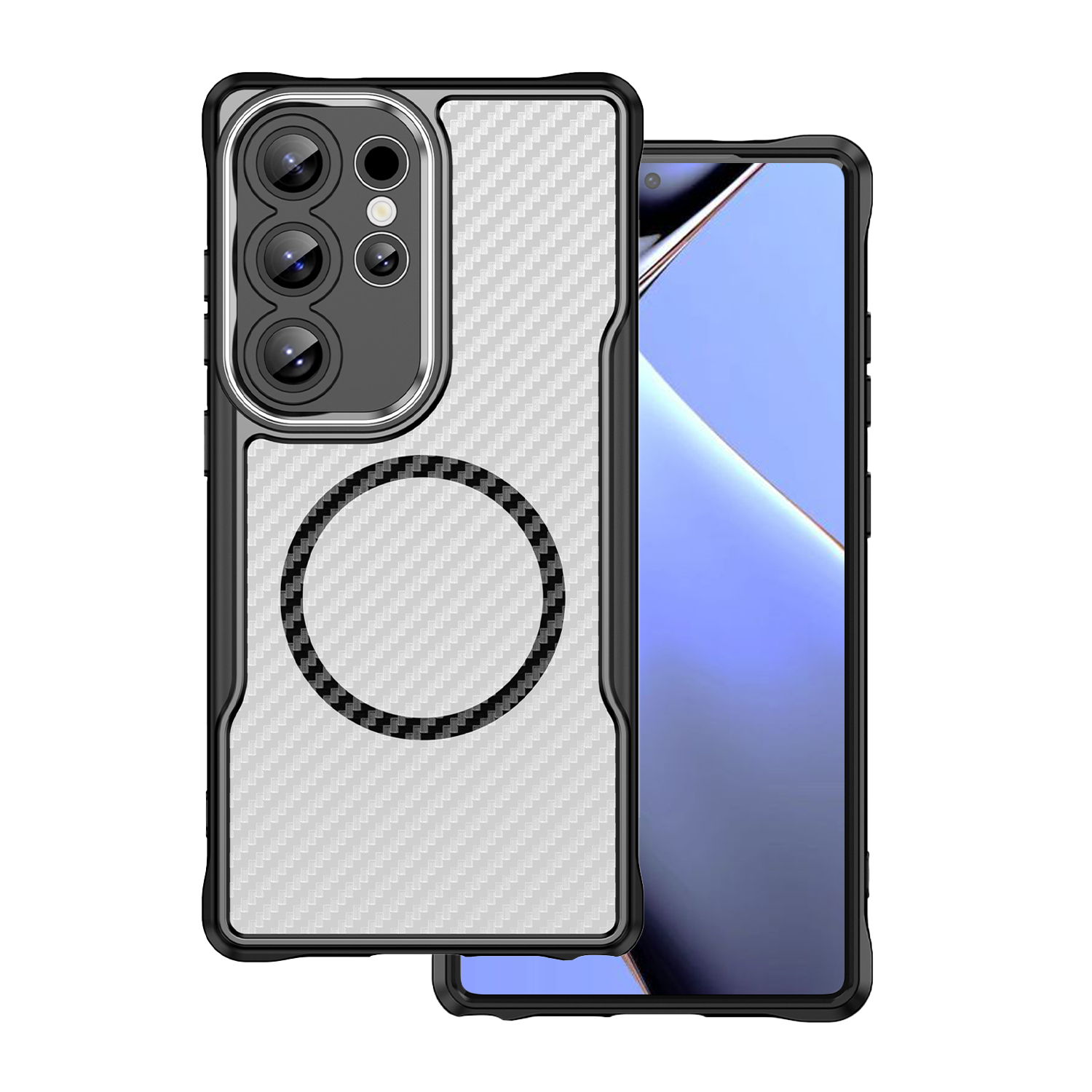 448914_oryg Defender Carbon Mag case for Samsung Galaxy S24 Ultra black - Image 1