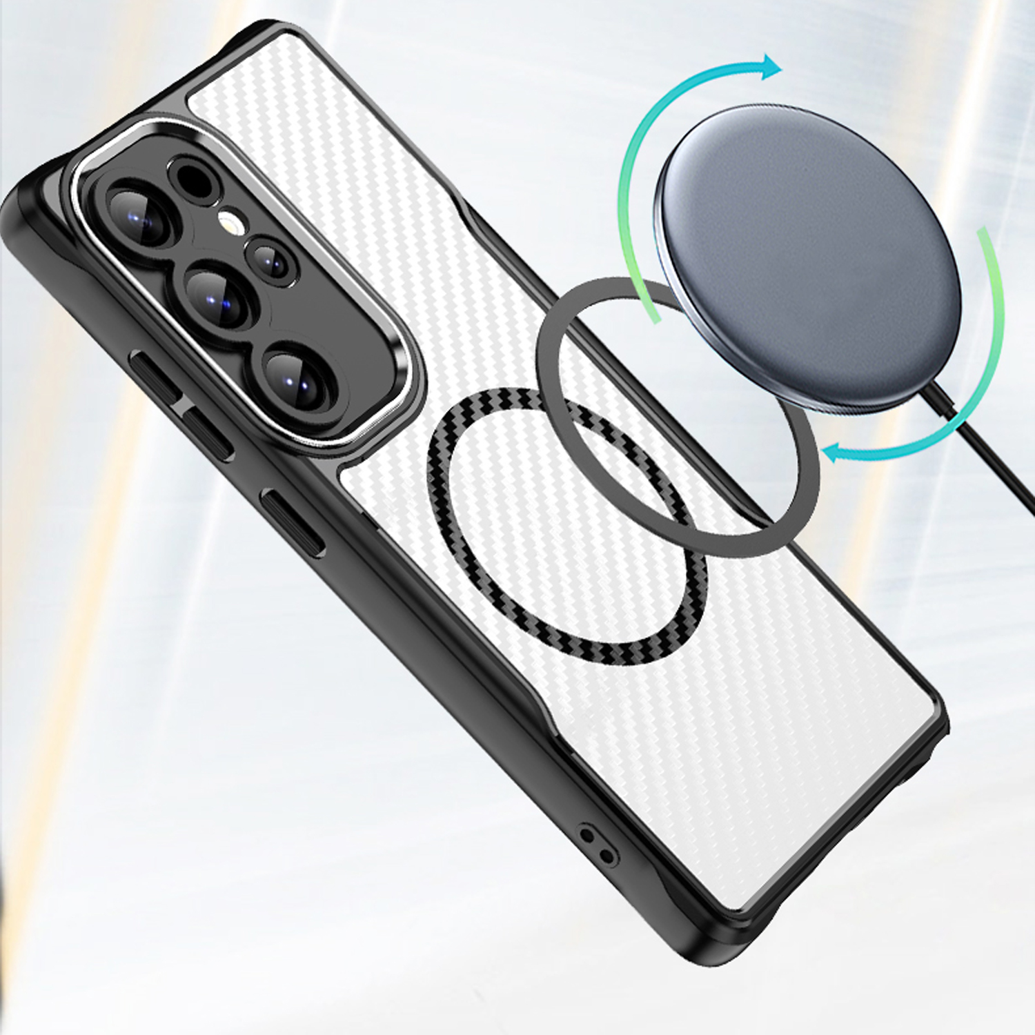 448918_oryg Defender Carbon Mag case for Samsung Galaxy S24 Ultra black - Image 6