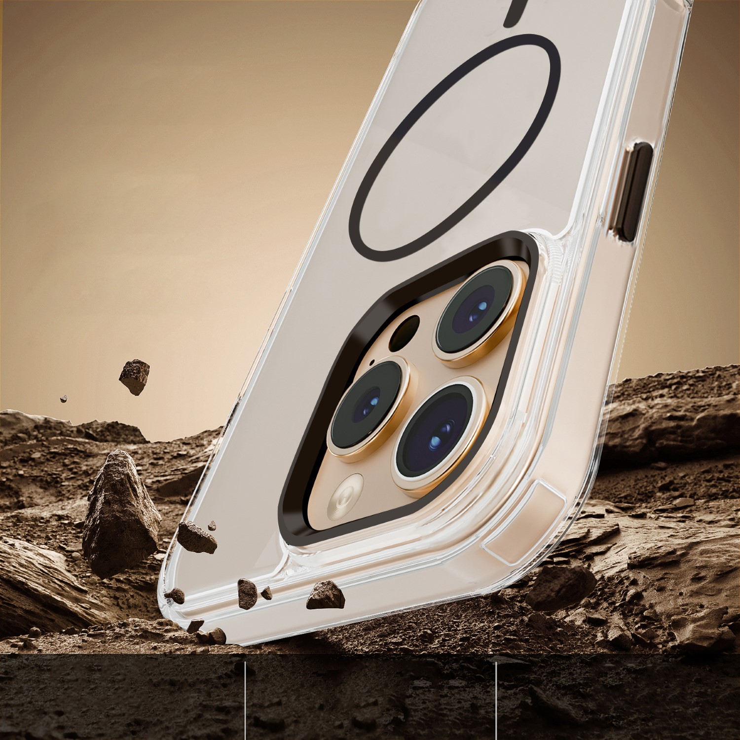 450153_oryg-1 Clear Thin Mag case for iPhone 16 Pro 6,3 black - Image 6