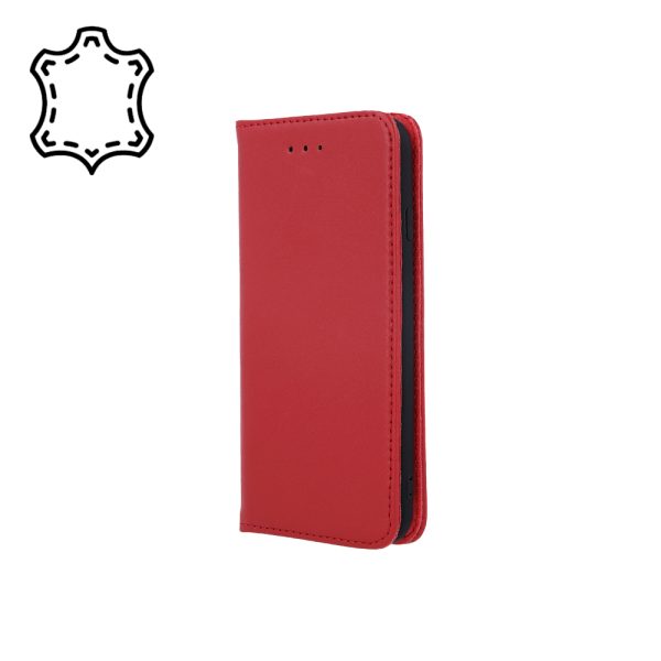 Genuine Leather Smart Pro for Xiaomi Redmi 14C 4G/ 14C 5G / Redmi A4 / POCO C75 maroon