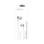 Devia wired earphones Kintone jack 3,5mm white - Image 3