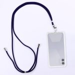Universal neck strap for phones navy blue - Image 3
