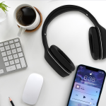 Forever wireless headset BTH-505 on-ear black - Image 4