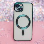 Color Chrome Mag case for Samsung Galaxy A36 5G green - Image 6