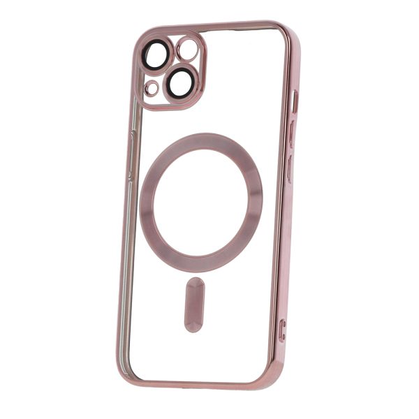 Color Chrome Mag case for iPhone 15 Pro Max 6,7 rose gold