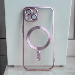 Color Chrome Mag case for iPhone 15 Pro Max 6,7 rose gold - Image 11