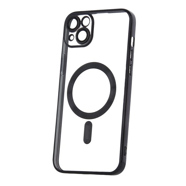 Color Chrome Mag case for iPhone 14 6,1 black
