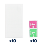 Tempered glass 2,5D for Xiaomi Redmi 13 4G 10in1 - Image 7