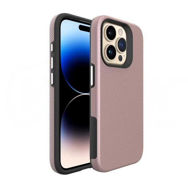 Vmax Triangle case for iPhone 16 Pro Max rose gold