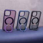 Mag Ring Rotating case for iPhone 11 purple - Image 15