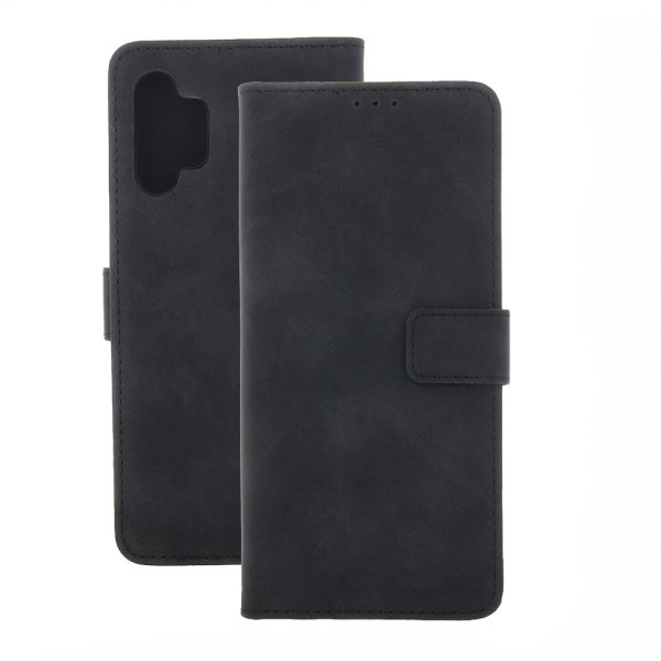 Smart Velvet case for Xiaomi Redmi Note 14 4G (Global) black (164.84 x 78.15 x 8.16 mm)