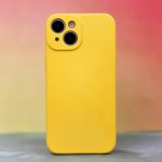 Silicon case for iPhone 11 yellow - Image 6