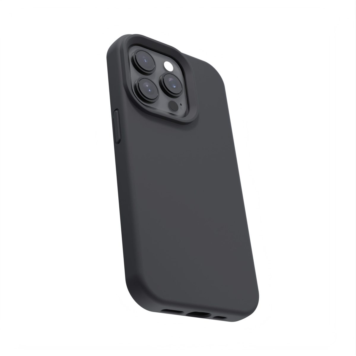 Etteri Silicone case for Samsung Galaxy S22 Ultra black - Image 6