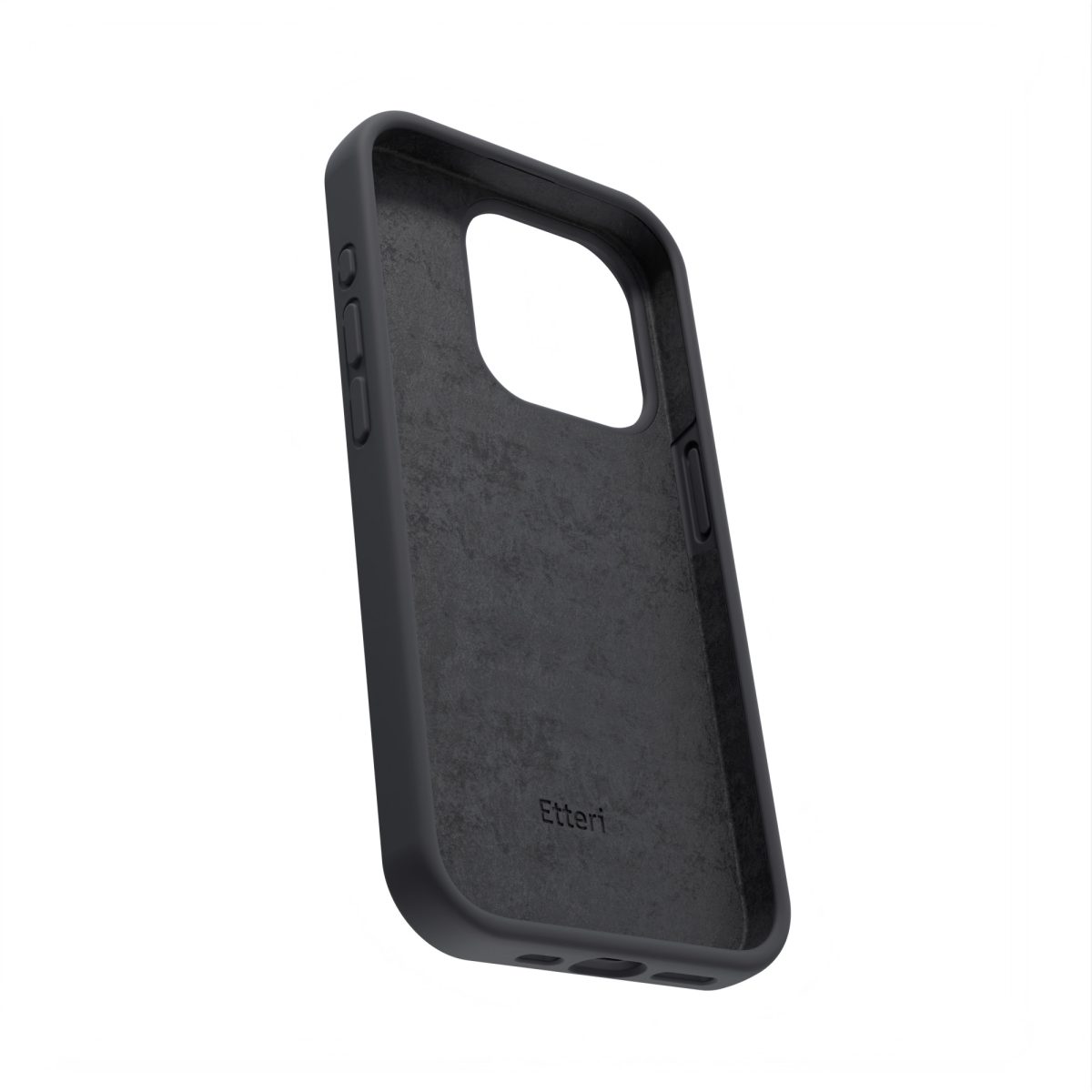 Etteri Silicone case for Samsung Galaxy S22 Ultra black - Image 7