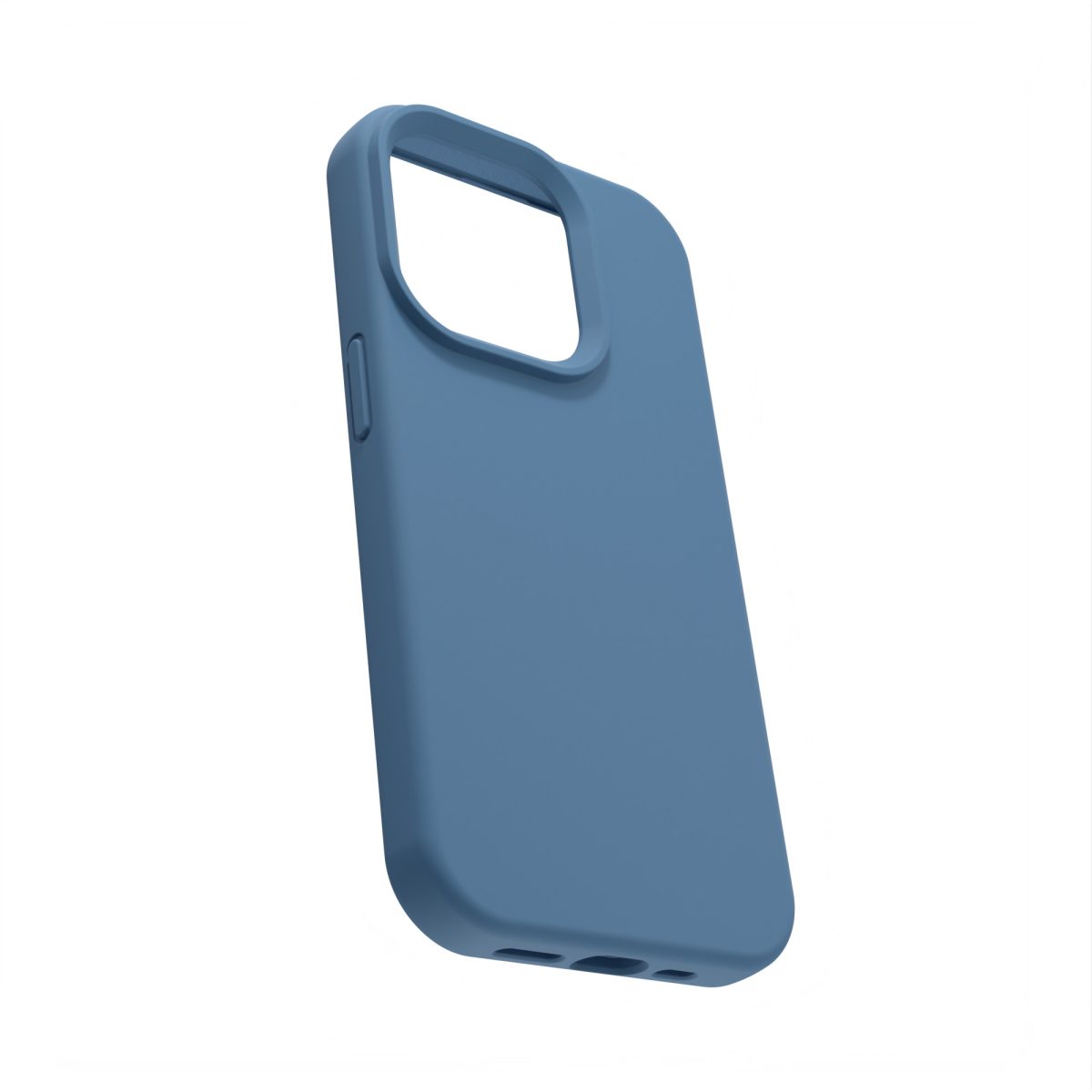Etteri Silicone case for Samsung Galaxy S22 Ultra dark blue - Image 5