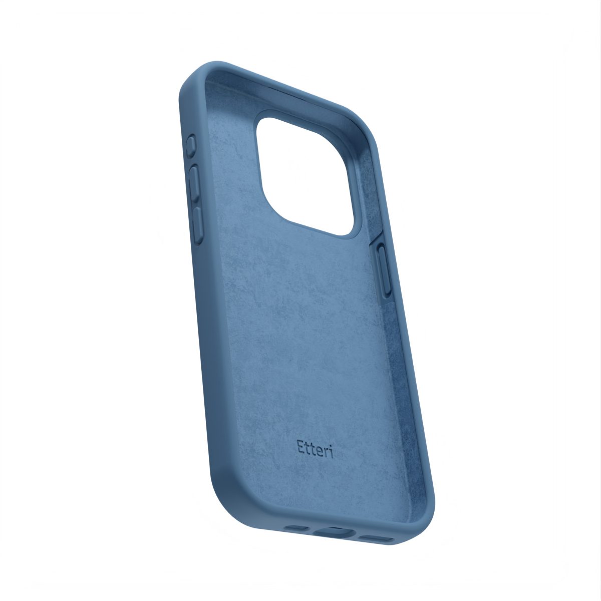 Etteri Silicone case for Samsung Galaxy S22 Ultra dark blue - Image 7