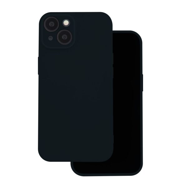 Dėklas Liquid Silicone 1.5mm Xiaomi Redmi A5/Poco C71 (173,45x79,35x8,45) juodas