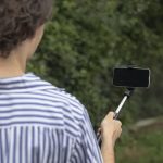 Maxlife Bluetooth selfie stick tripod MXST-100 black - Image 5