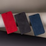 Smart Suede case for iPhone 16 6,1 navy blue - Image 11