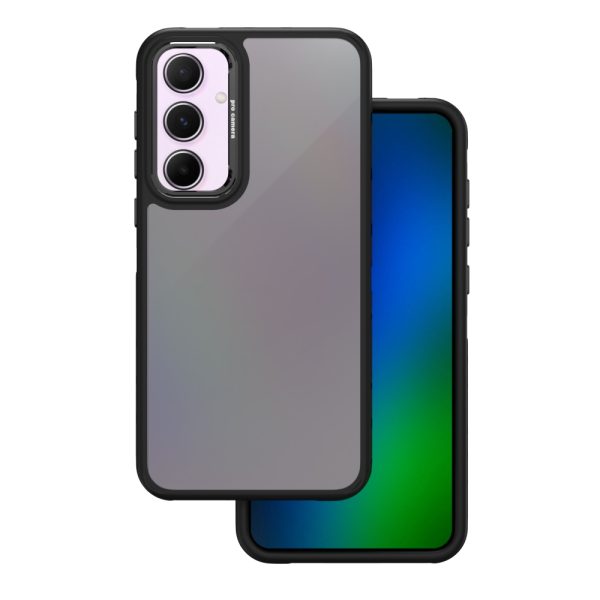 Crystal Black case for Samsung Galaxy A55 5G black