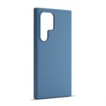 Etteri Silicone case for Samsung Galaxy S25 Ultra dark blue - Image 4