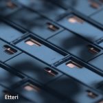 Etteri Silicone case for Samsung Galaxy S25 Ultra dark blue - Image 9