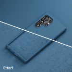 Etteri Silicone case for Samsung Galaxy S25 Ultra dark blue - Image 11