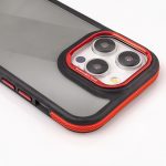 Crystal Black case for Samsung Galaxy S25 Ultra red - Image 8