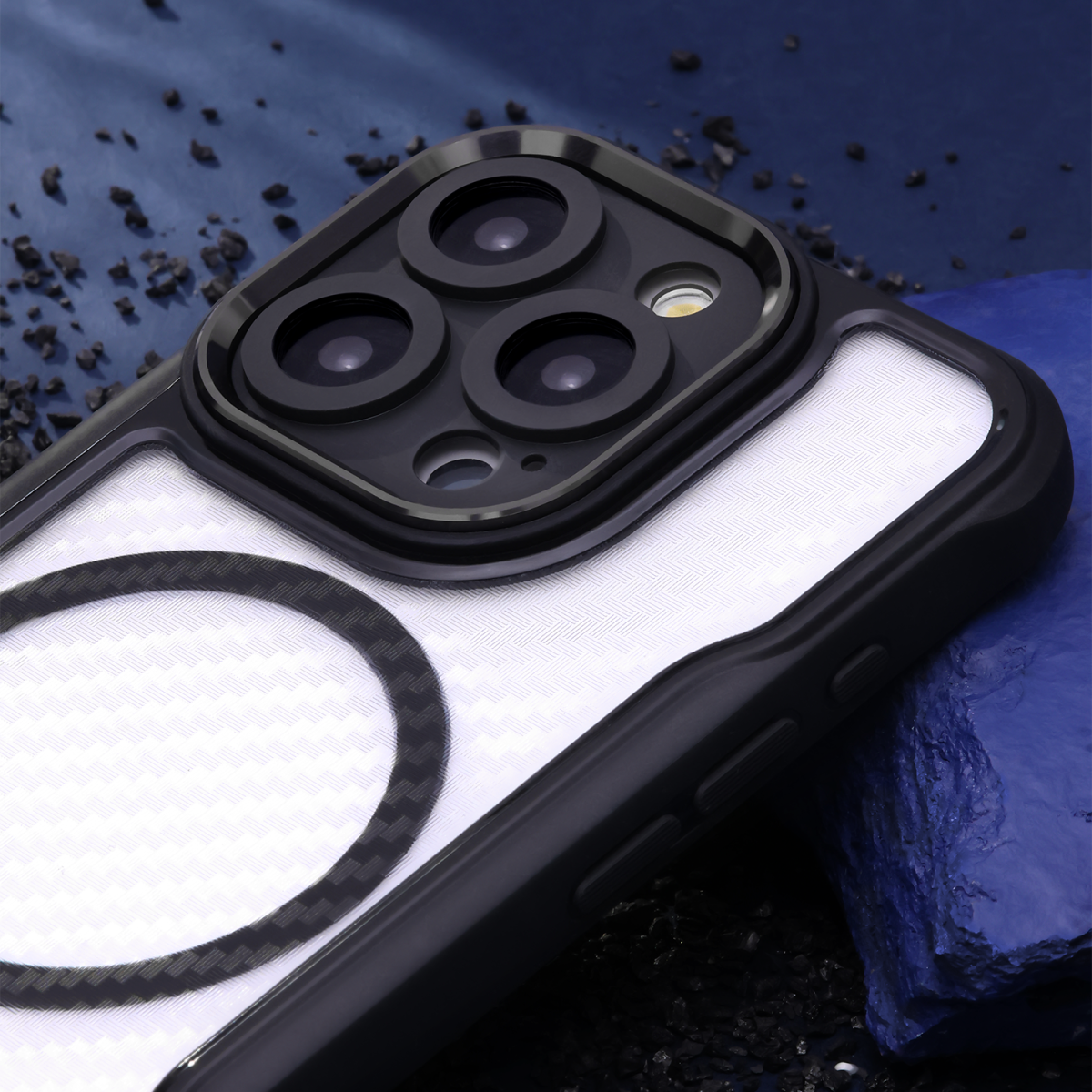 Defender Carbon Mag case for iPhone 16 Pro 6,3 black - Image 5