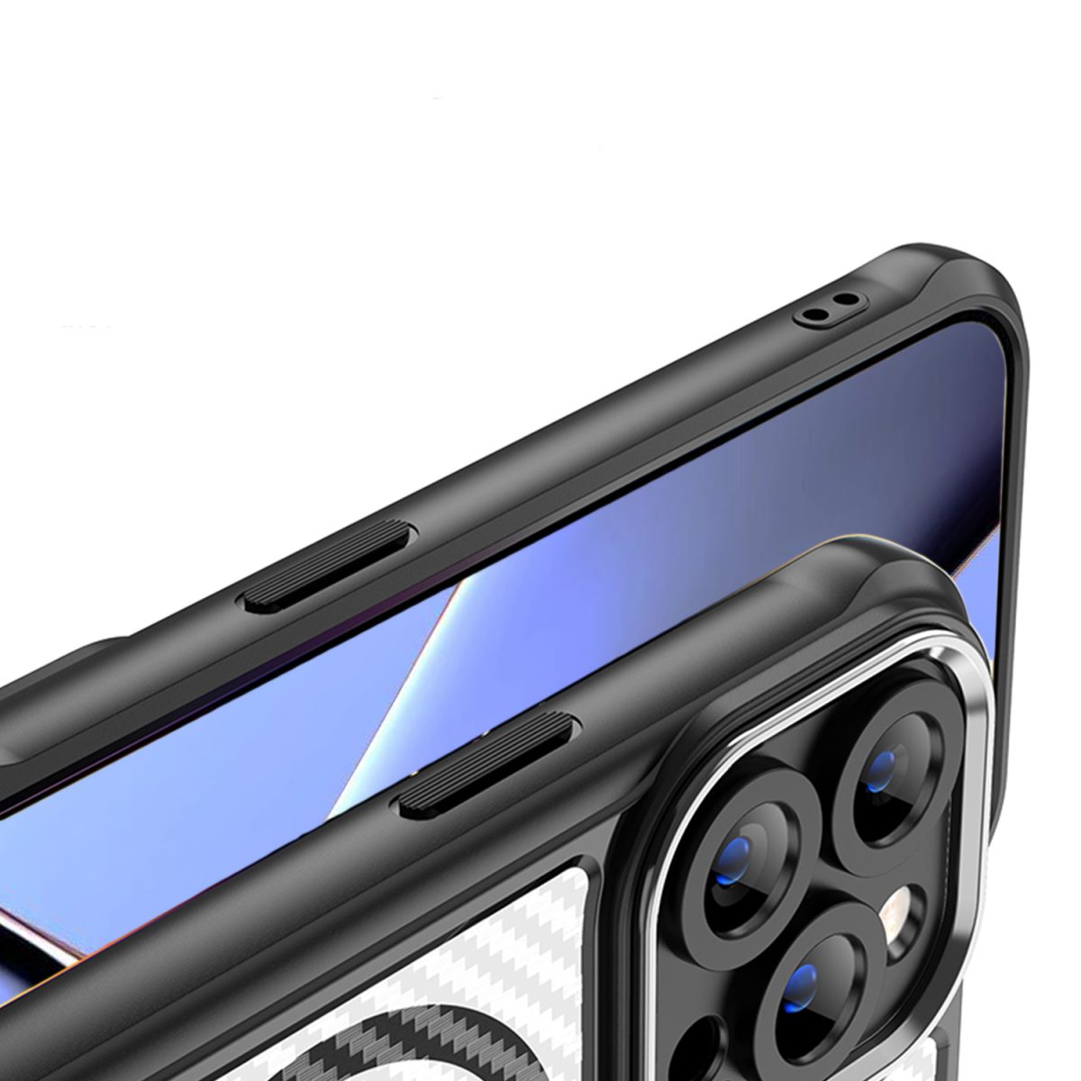 Defender Carbon Mag case for iPhone 16 Pro 6,3 black - Image 3