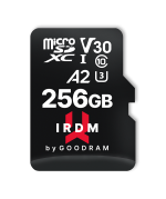 GoodRam memory card IRDM 256GB microSD UHS-I U3 V30 with adapter - Image 4
