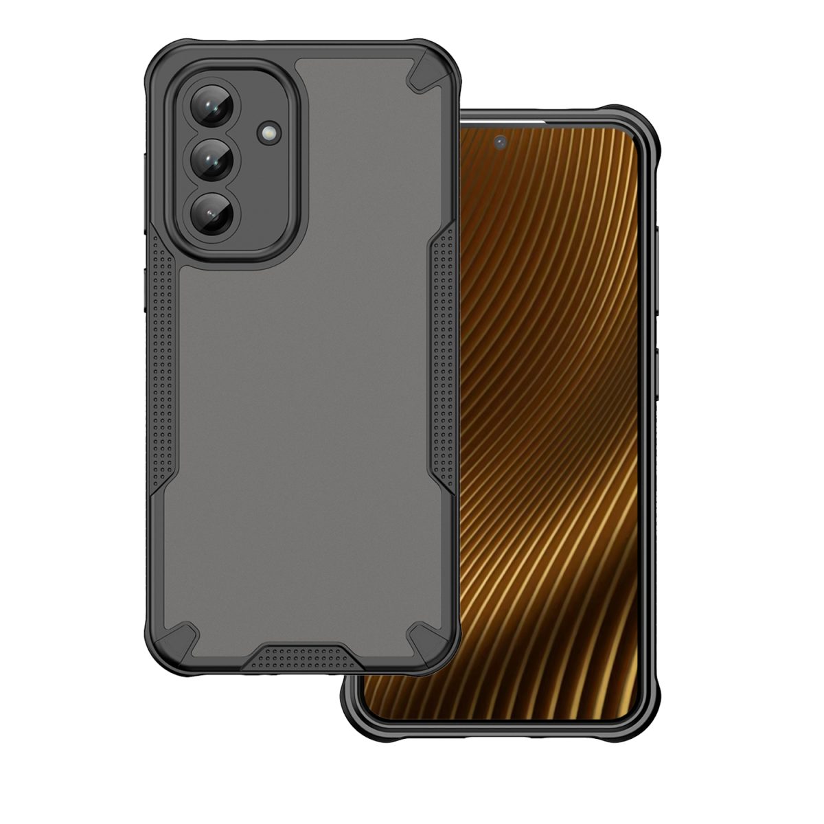 Defender Matt case for Samsung Galaxy A56 5G black - Image 1