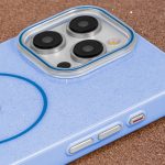 Glitter Thin Mag case for iPhone 16 Pro Max 6,9 blue - Image 4