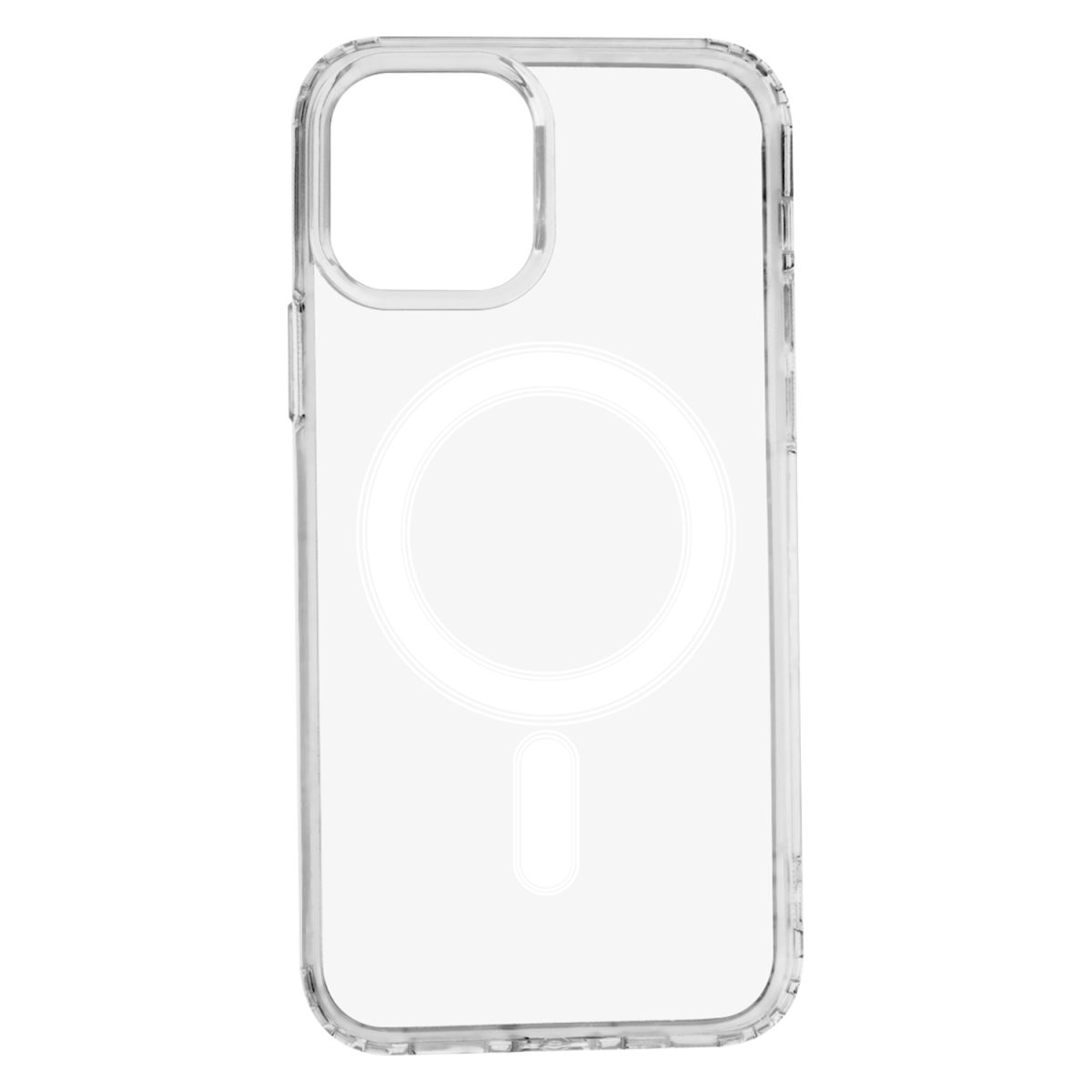 Anti Shock 1,5 mm Mag case for iPhone 12 / 12 Pro 6,1 transparent big hole - Image 3