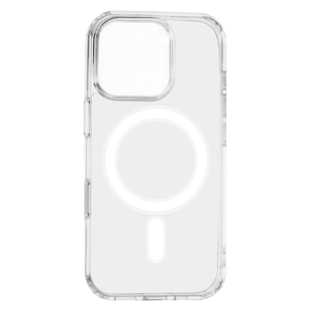 Anti Shock 1,5 mm Mag case for iPhone 16 Pro 6,3 transparent big hole + button - Image 3
