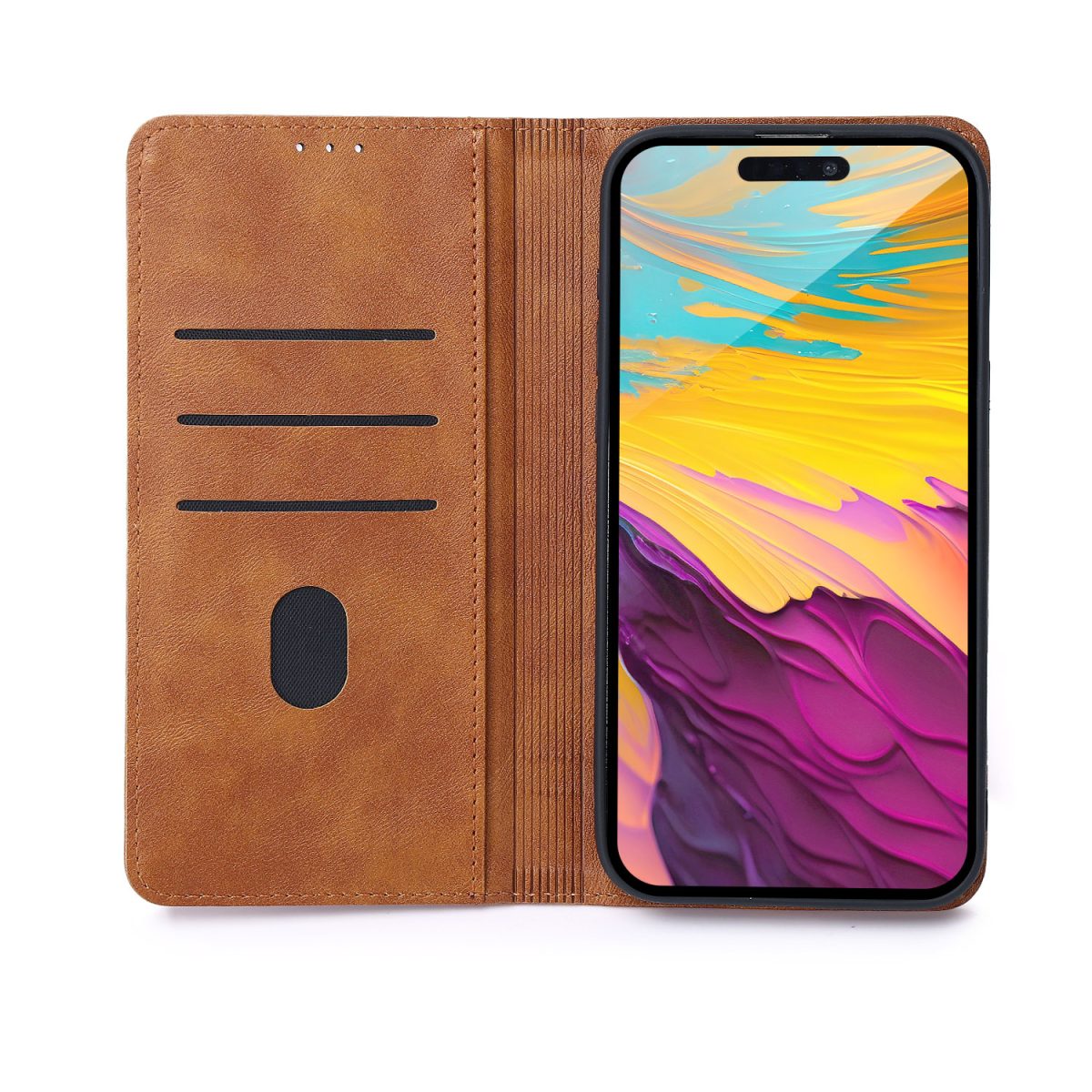 Smart Seam case for Xiaomi Redmi Note 14 Pro 5G (Global) brown - Image 4