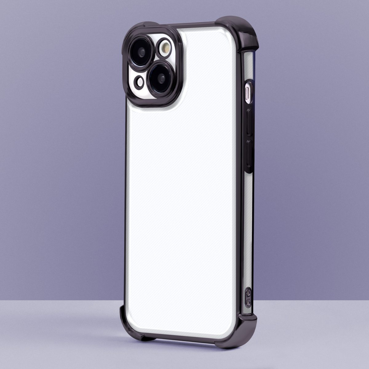 Anti Shock Chrome case for iPhone 16 Pro 6,3 black - Image 4