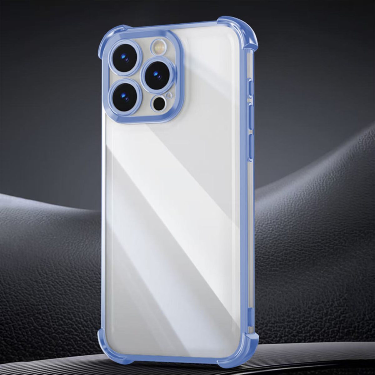 Anti Shock Chrome case for Xiaomi Redmi Note 14 4G blue - Image 6