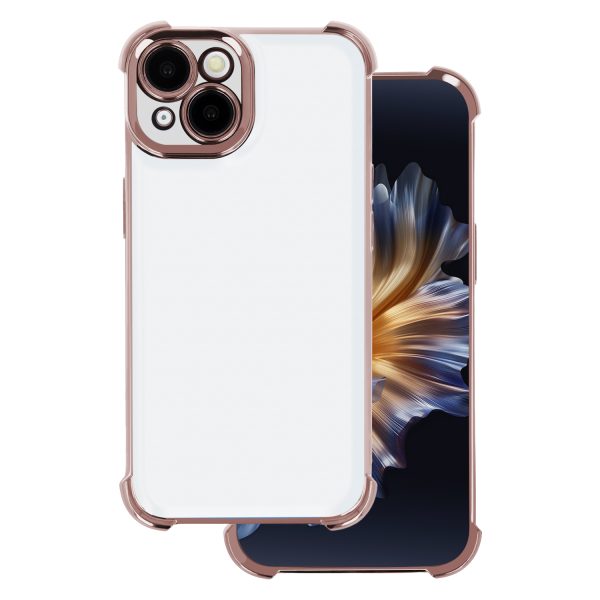Anti Shock Chrome case for Samsung Galaxy A26 5G gold