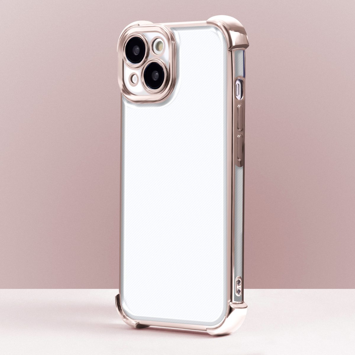 Anti Shock Chrome case for Samsung Galaxy A26 5G gold - Image 4