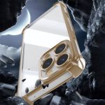 Anti Shock Chrome case for Samsung Galaxy A26 5G gold - Image 7