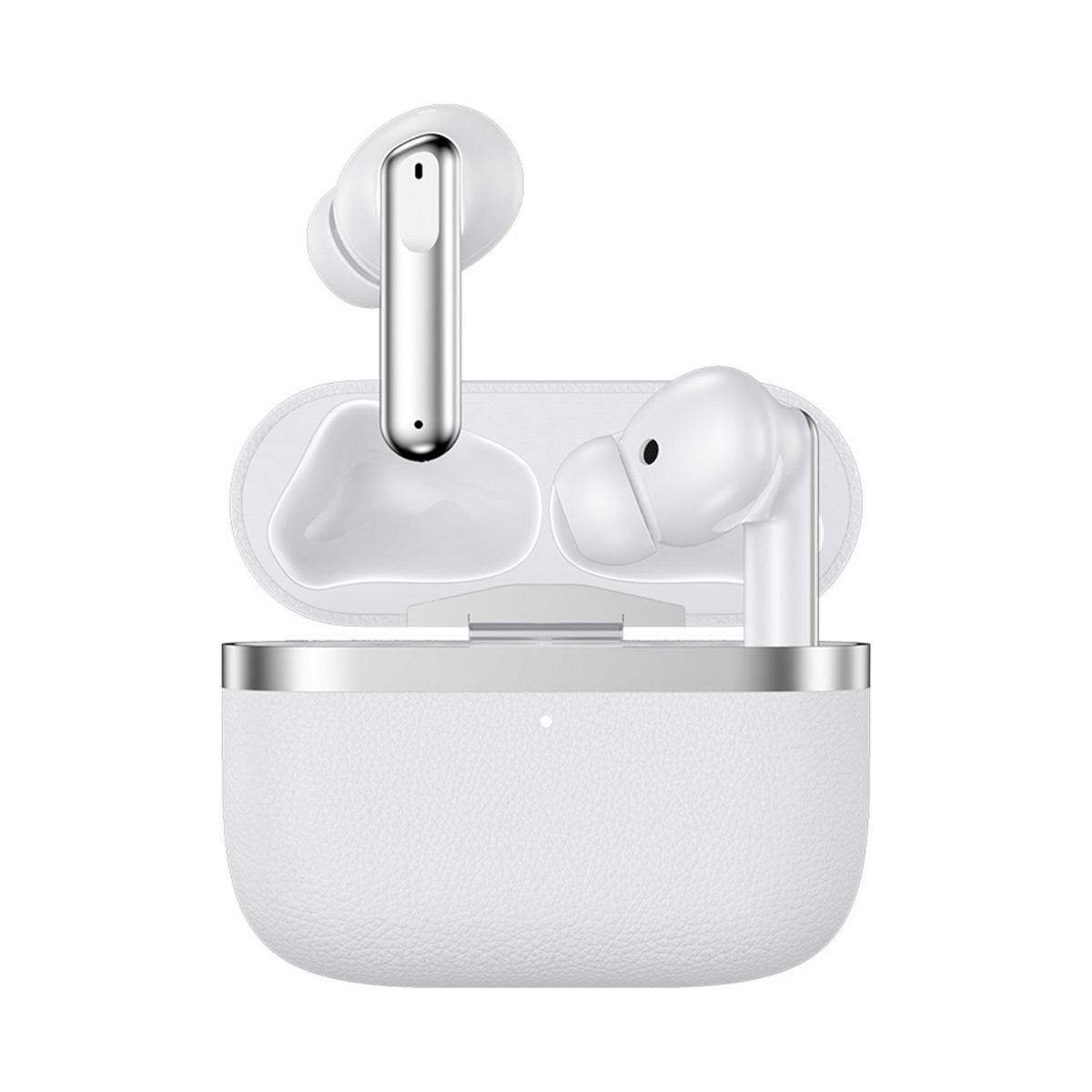 Devia Bluetooth earphones TWS Ultra1 white with ANC - Image 1