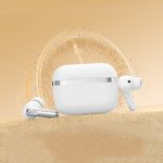 Devia Bluetooth earphones TWS Ultra1 white with ANC - Image 4