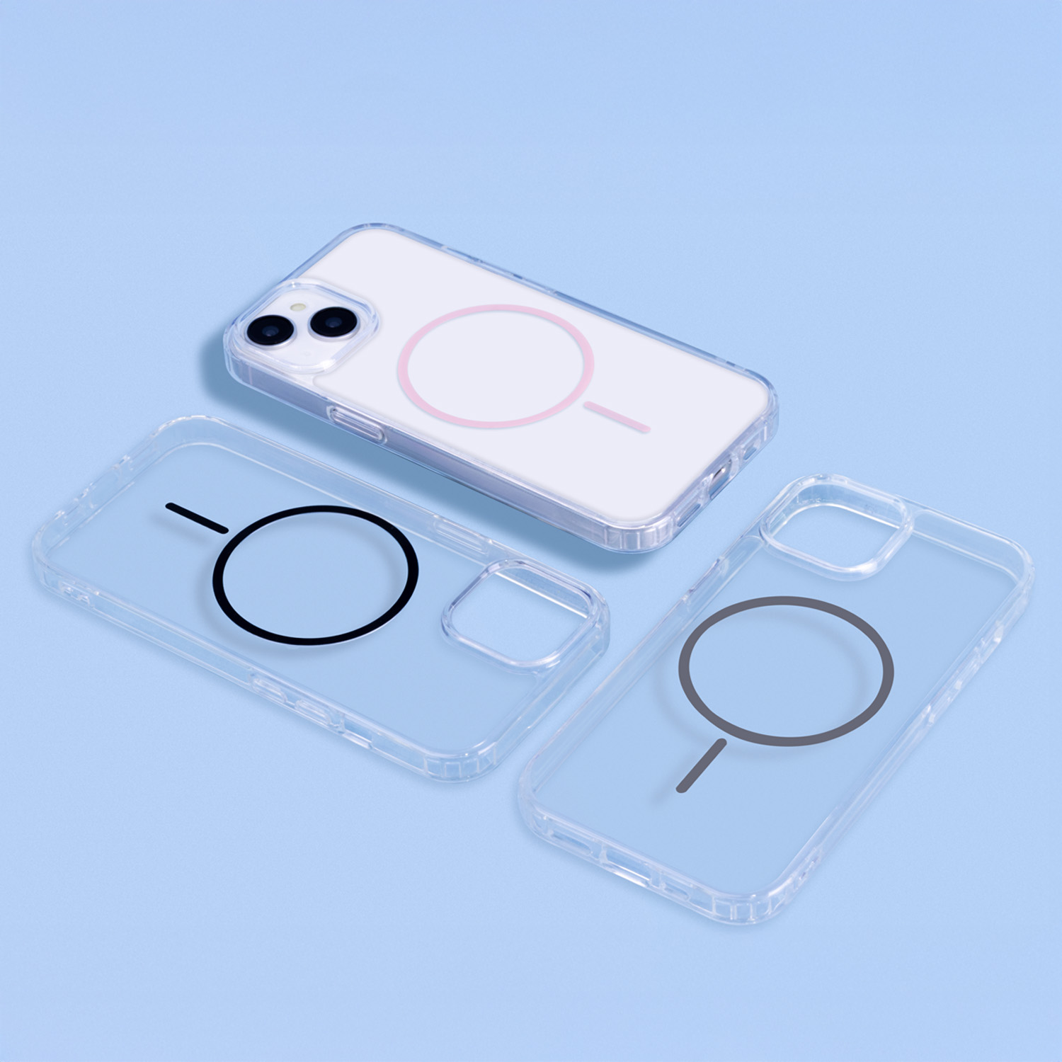 457478_oryg-5 Anti Shock Thin Mag case for iPhone 15 6,1 black - Image 6