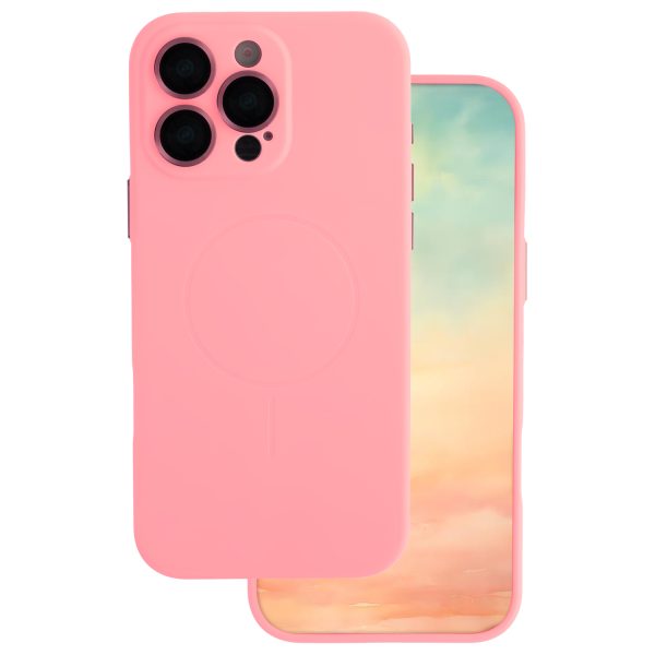 Ultra Trendy Vivid Thin Mag case for iPhone 16 Pro Max 6,9 pink